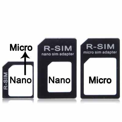 Adaptador Nanosim Microsim Sim
